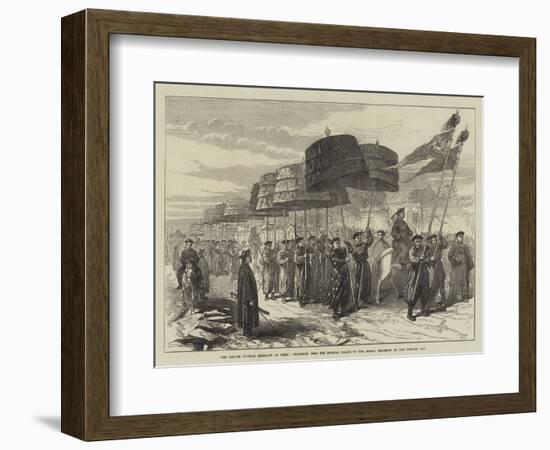 The Chinese Imperial Marriage at Pekin-null-Framed Giclee Print