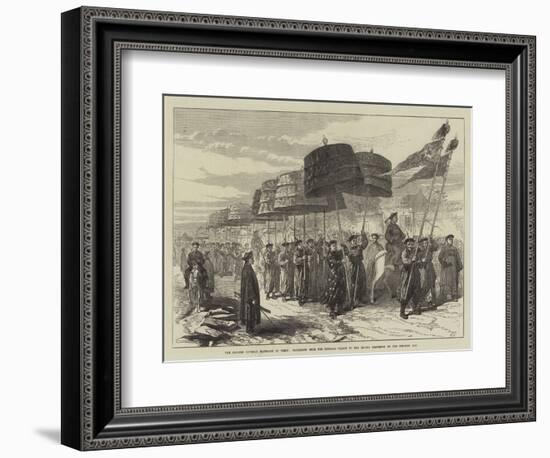 The Chinese Imperial Marriage at Pekin-null-Framed Giclee Print