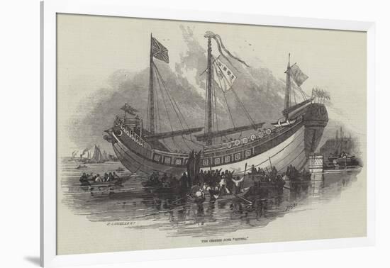 The Chinese Junk Keying-Myles Birket Foster-Framed Giclee Print