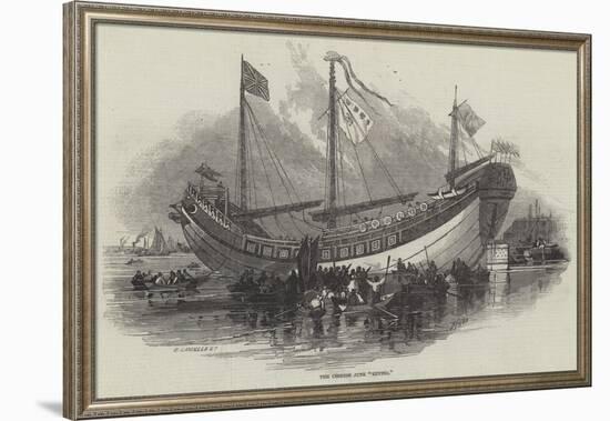 The Chinese Junk Keying-Myles Birket Foster-Framed Giclee Print