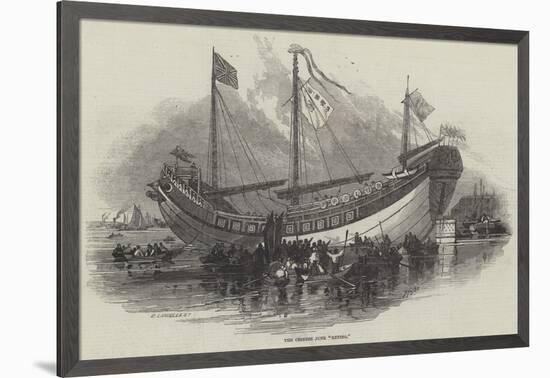 The Chinese Junk Keying-Myles Birket Foster-Framed Giclee Print