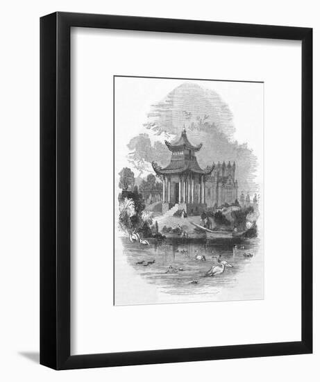 The Chinese Pagoda in Victoria Park, East London-null-Framed Art Print