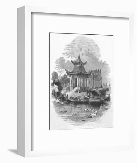 The Chinese Pagoda in Victoria Park, East London-null-Framed Art Print