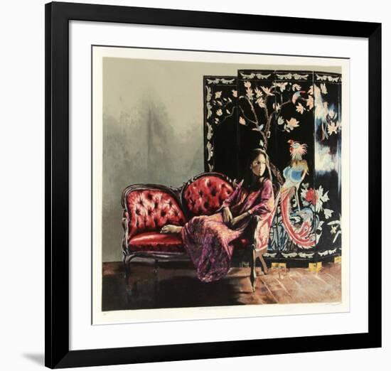 The Chinese Screen-Harry McCormick-Framed Collectable Print