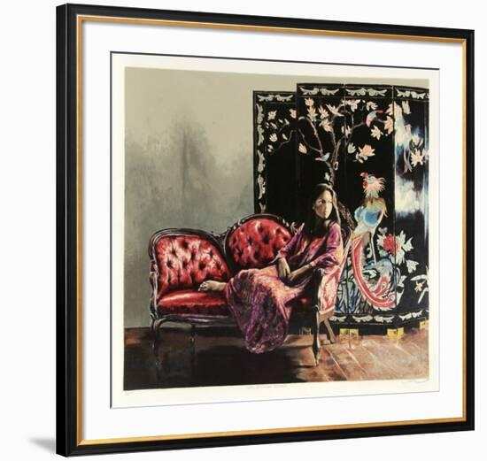 The Chinese Screen-Harry McCormick-Framed Collectable Print