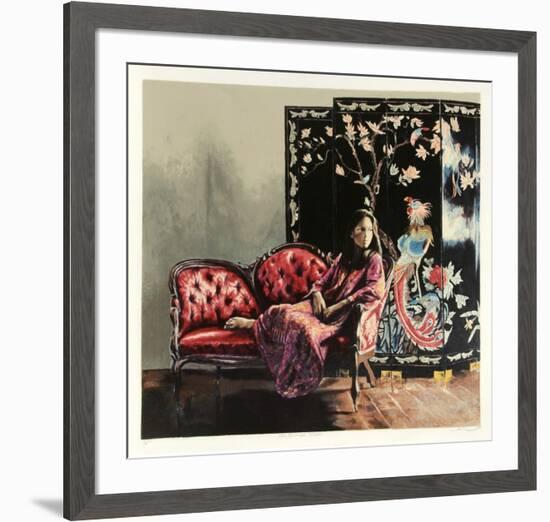 The Chinese Screen-Harry McCormick-Framed Collectable Print