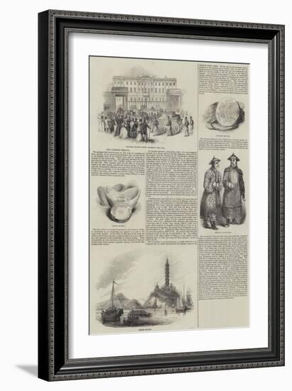 The Chinese Tribute-null-Framed Giclee Print