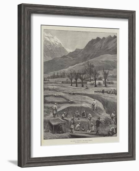 The Chitral Expedition, the Siege of Reshun-null-Framed Premium Giclee Print