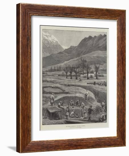 The Chitral Expedition, the Siege of Reshun-null-Framed Premium Giclee Print