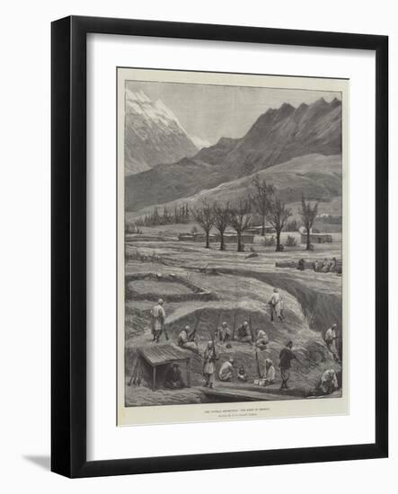The Chitral Expedition, the Siege of Reshun-null-Framed Premium Giclee Print
