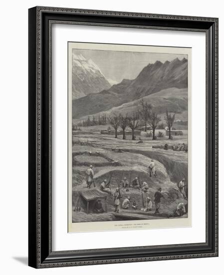 The Chitral Expedition, the Siege of Reshun-null-Framed Premium Giclee Print