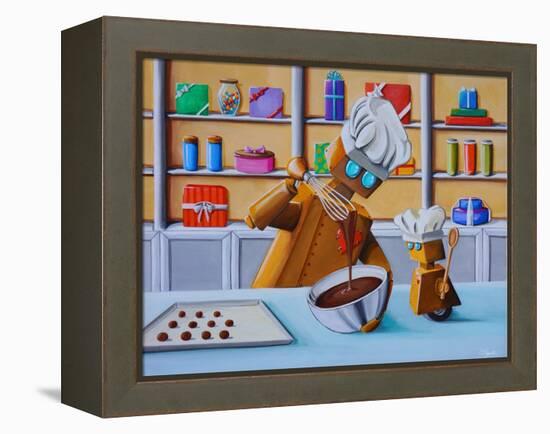 The Chocolatiers-Cindy Thornton-Framed Stretched Canvas