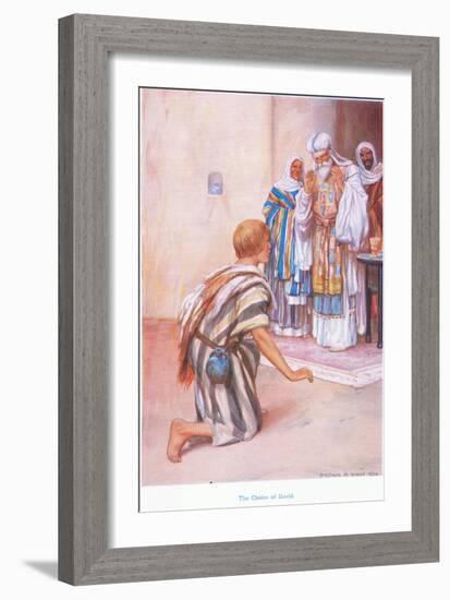 The Choice of David-Arthur A. Dixon-Framed Giclee Print