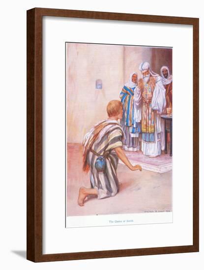 The Choice of David-Arthur A. Dixon-Framed Giclee Print