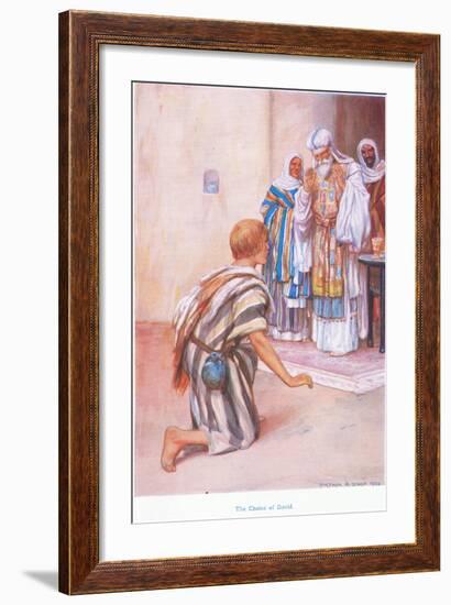 The Choice of David-Arthur A. Dixon-Framed Giclee Print