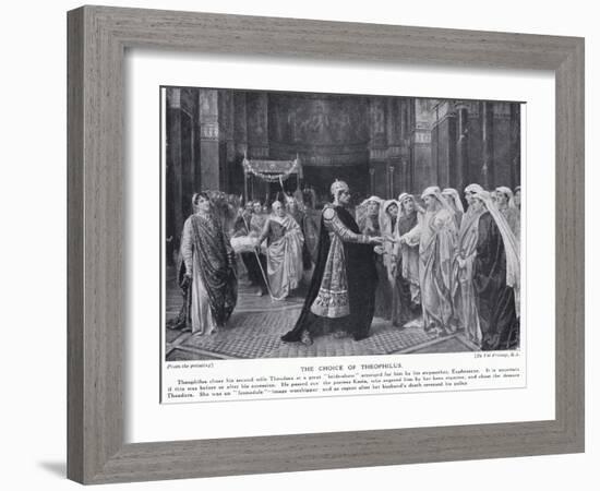 The Choice of Theophilius-Valentine Cameron Prinsep-Framed Giclee Print