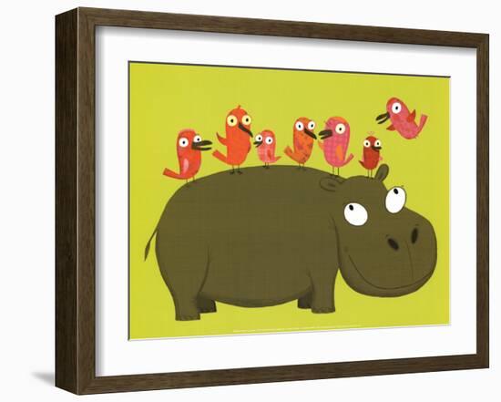 The Choir-Nathalie Choux-Framed Art Print