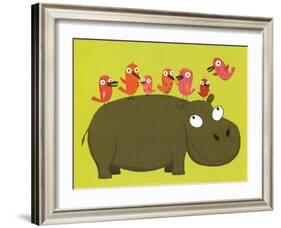 The Choir-Nathalie Choux-Framed Art Print