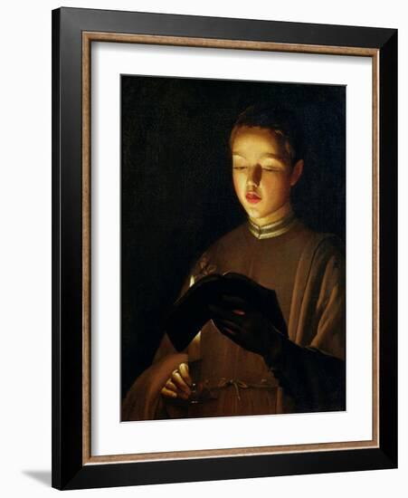 The Choirboy, c.1645-Georges de La Tour-Framed Giclee Print