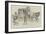 The Cholera at Hamburg, Conveying Patients to the Hospital-null-Framed Giclee Print
