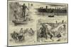 The Cholera in Egypt, in Quarantine at Marseilles-null-Mounted Giclee Print