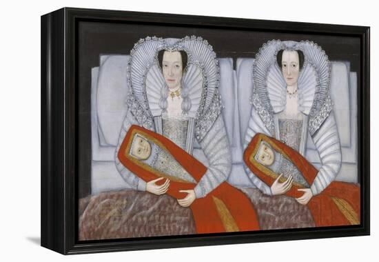 The Cholmondeley Ladies-British School 17th century-Framed Premier Image Canvas