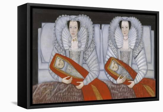 The Cholmondeley Ladies-British School 17th century-Framed Premier Image Canvas