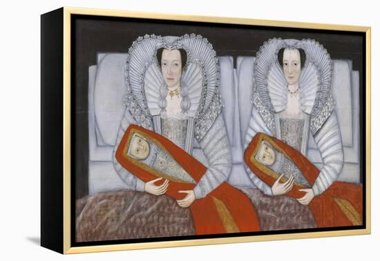 The Cholmondeley Ladies-British School 17th century-Framed Premier Image Canvas