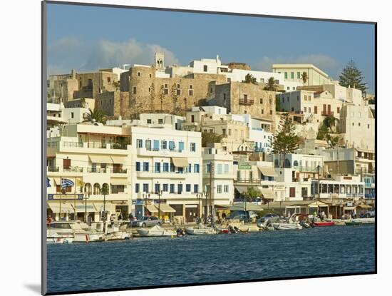 The Chora (Hora), Naxos, Cyclades Islands, Greek Islands, Aegean Sea, Greece, Europe-Tuul-Mounted Photographic Print