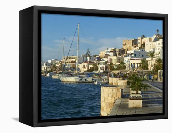 The Chora (Hora), Naxos, Cyclades Islands, Greek Islands, Aegean Sea, Greece, Europe-Tuul-Framed Premier Image Canvas