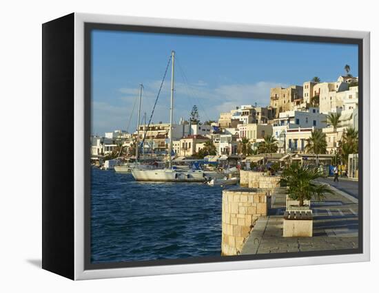 The Chora (Hora), Naxos, Cyclades Islands, Greek Islands, Aegean Sea, Greece, Europe-Tuul-Framed Premier Image Canvas