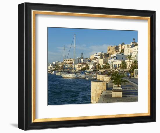 The Chora (Hora), Naxos, Cyclades Islands, Greek Islands, Aegean Sea, Greece, Europe-Tuul-Framed Photographic Print