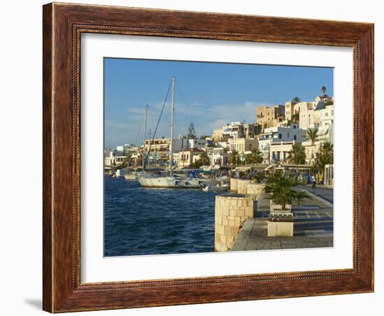 The Chora (Hora), Naxos, Cyclades Islands, Greek Islands, Aegean Sea, Greece, Europe-Tuul-Framed Photographic Print