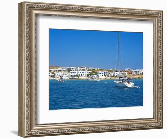 The Chora, Koufonissia, Lesser Cyclades, Cyclades Islands, Greek Islands, Aegean Sea, Greece, Europ-Tuul-Framed Photographic Print