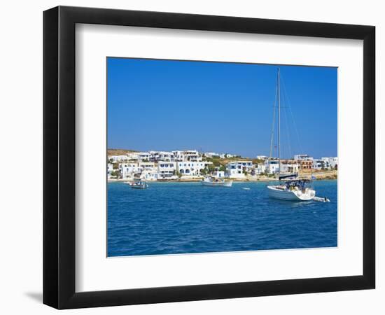 The Chora, Koufonissia, Lesser Cyclades, Cyclades Islands, Greek Islands, Aegean Sea, Greece, Europ-Tuul-Framed Photographic Print