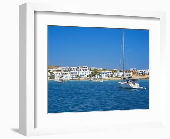 The Chora, Koufonissia, Lesser Cyclades, Cyclades Islands, Greek Islands, Aegean Sea, Greece, Europ-Tuul-Framed Photographic Print