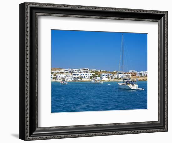 The Chora, Koufonissia, Lesser Cyclades, Cyclades Islands, Greek Islands, Aegean Sea, Greece, Europ-Tuul-Framed Photographic Print