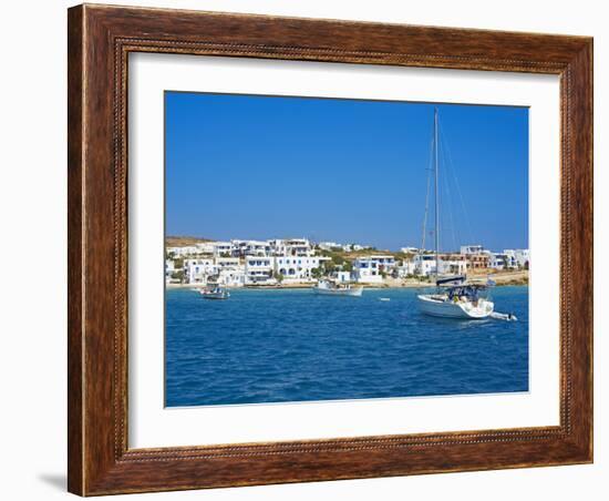 The Chora, Koufonissia, Lesser Cyclades, Cyclades Islands, Greek Islands, Aegean Sea, Greece, Europ-Tuul-Framed Photographic Print