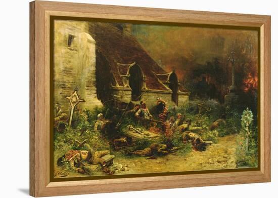 The Chouans Defending their Dead, 1902-Georges Clairin-Framed Premier Image Canvas