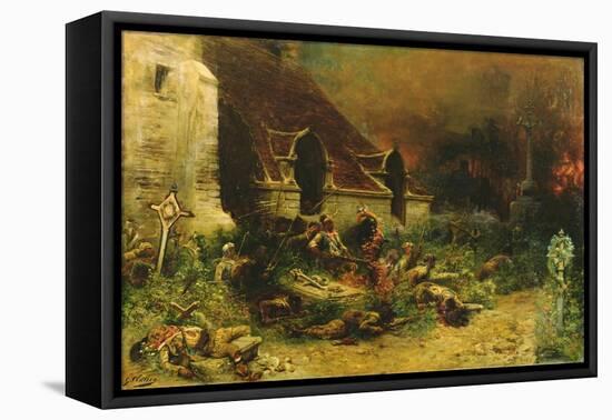 The Chouans Defending their Dead, 1902-Georges Clairin-Framed Premier Image Canvas