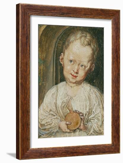 The Christ Child Holding the Orb, 1493-Albrecht Dürer-Framed Giclee Print