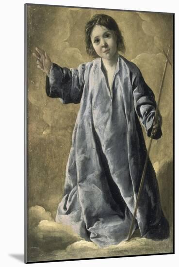 The Christ Child-Francisco de Zurbarán-Mounted Giclee Print