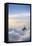 The Christ Statue (Cristo Redentor) on the summit of Corcovado mountain in a sea of clouds-Alex Robinson-Framed Premier Image Canvas