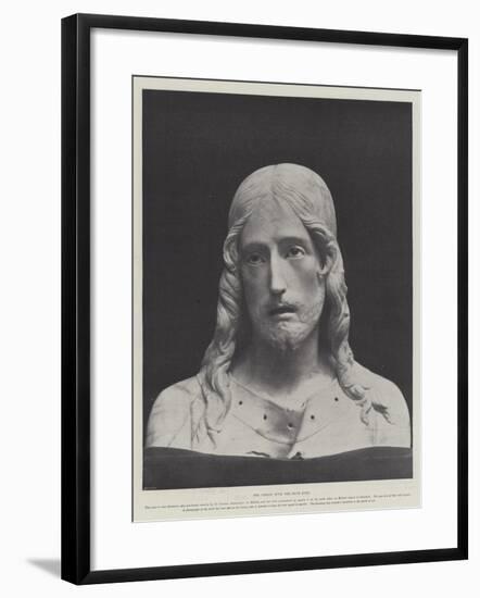 The Christ with the Blue Eyes-null-Framed Giclee Print