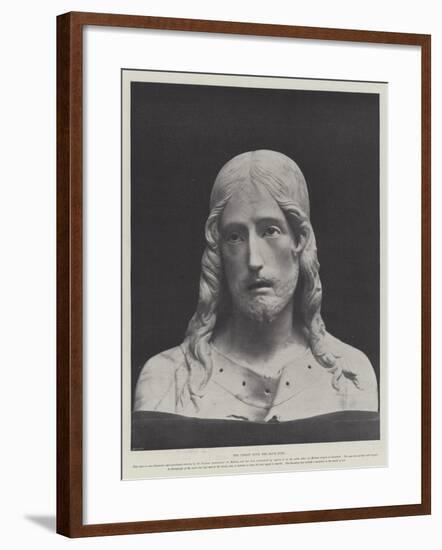 The Christ with the Blue Eyes-null-Framed Giclee Print