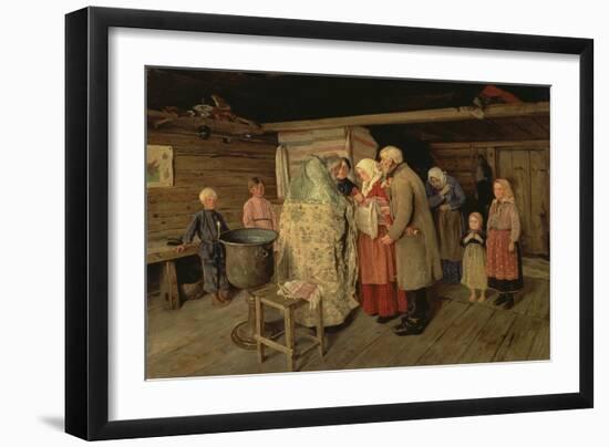 The Christening, 1896-Petr Korovin-Framed Giclee Print