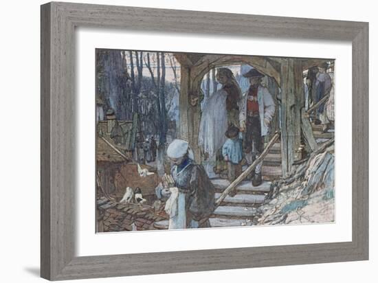 The Christening Gate in Lausanne, C.1861-Matthijs Maris-Framed Giclee Print