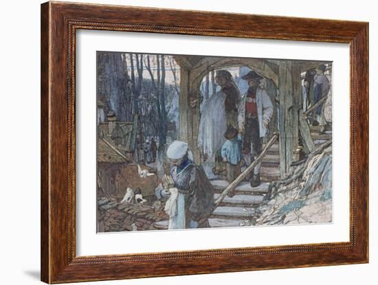 The Christening Gate in Lausanne, C.1861-Matthijs Maris-Framed Giclee Print