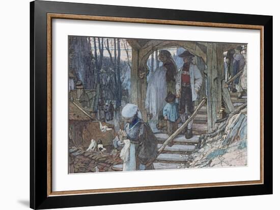 The Christening Gate in Lausanne, C.1861-Matthijs Maris-Framed Giclee Print