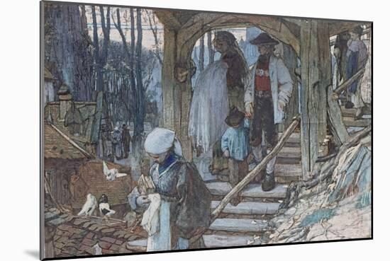 The Christening Gate in Lausanne, C.1861-Matthijs Maris-Mounted Giclee Print